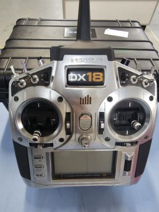 Picture of Spektrum SPM18000 DX18 Transmitter with Case- Used but in great condition!!