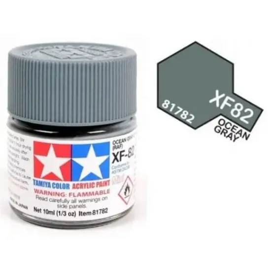 Picture of Tamiya XF-82 81782 Acrylic 10ML Ocean Green 2 RAF 