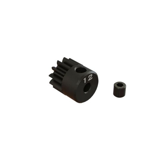 Picture of Arrma ARA311074 12T 0.8Mod 1/8 Bore CNC Steel Pinion