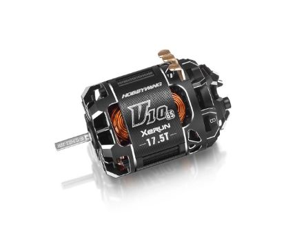 Picture of Hobbywing 30401764 XeRun V10 G5 Black Torque 17.5T Sensored Brushless Motor