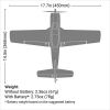 Picture of Hobby Zone HBZ-1228 T-28 Trojan 450mm RTF with SAFE