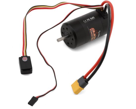 Picture of Hobbywing 30109100 QuicRun Fusion 8IGHT SE FOC 2-in-1 Brushless Crawler ESC & Motor System (1800Kv) w/XT60 Connector