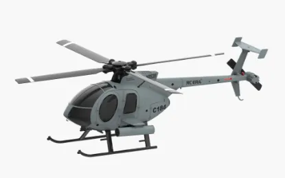 Picture of RC ERA C184-G MD530 Gyro Stabilized Helicopter with Optical Flow Sensor and Transmitter RTF - Grey
