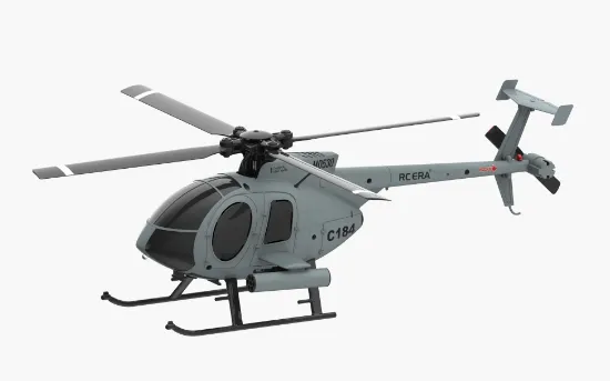 Picture of RC ERA C184-G MD530 Gyro Stabilized Helicopter with Optical Flow Sensor and Transmitter RTF - Grey