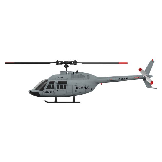 Picture of RC ERA A60 BELL 206 Mini Optical Flow RC Helicopter Model RTF Grey