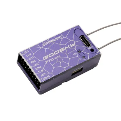 Picture of Goosky GT040268 RotorFlight Flybarless Unit w/ built-in ELRS Receiver (Dawn Blue)