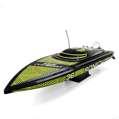 Picture of Proboat PRB-2171T1 36" Pro Boat Sonicwake V3 Self Righting 96+ KPH Black/Green