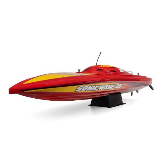 Picture of Proboat PRB-2171T2 36" Pro Boat Sonicwake V3 Self Righting 96+ KPH Red/Yellow