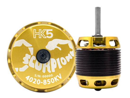Picture of Scorpion HK5-4020-850kv HK5 - Series Brushless Helicopter Motor