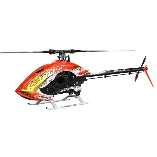 Picture of Goosky BAF040012 RS7 Ultra Helicopter Kit orange with Azure 700 Rotor blades & 105 Tail Blades
