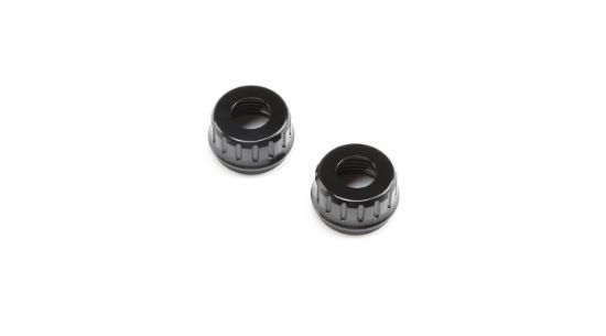 Picture of LOSI/TLR LOS353007 Lower Shock Cap, AL (2): 5ive-T/B