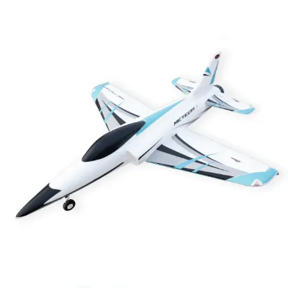 Picture of Dynam DY8934V4PNP Meteor V4 Blue 12-Blade 4S 70mm RC Beginner EDF Jet w/ Flaps PNP
