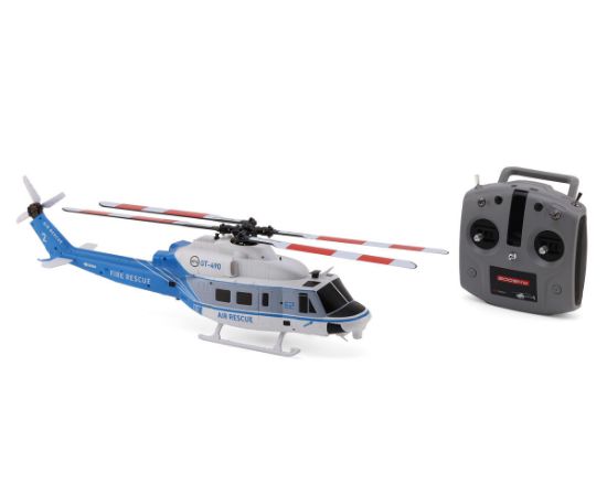 Picture of Goosky BAF050018-A E2 UH-1Y Venom GPS Helicopter - RTF (Mode 2) in Carrying Case (BLUE) 