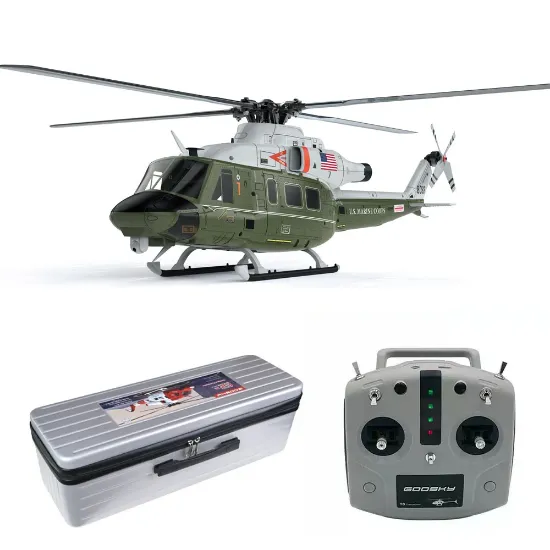 Picture of Goosky BAF050021-A E2 "Marine One" GPS RTF Electric Military Scale Helicopter