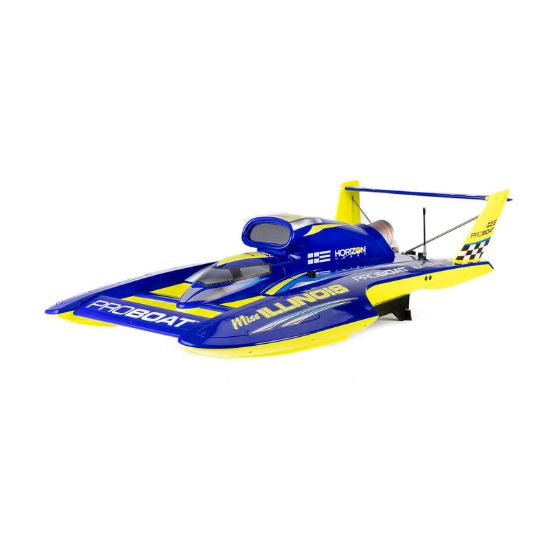 Picture of Pro Boat PRB-2072T1 34" Pro Boat Miss Illinois U-34 Unlimited Hydro 8S, 113kph RC Boat RTR