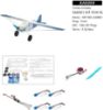 Picture of Dancing Wings EA0204 KITFOX 1030mm Ultra-Light RC Foam Airplane PNP