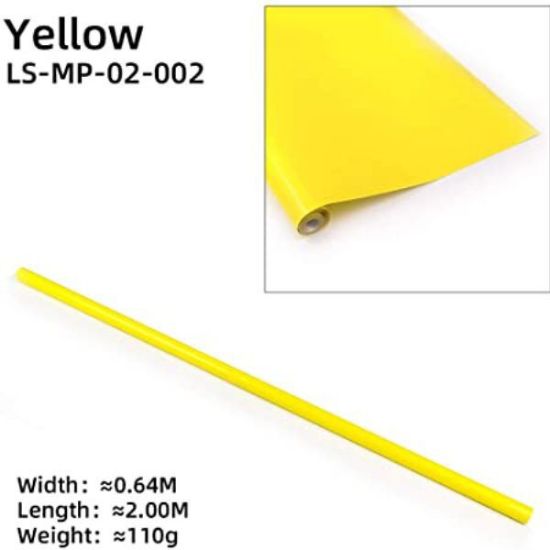 Picture of Dancing Wings LS-MP-02-002 Covering Film - Yellow (2m) 