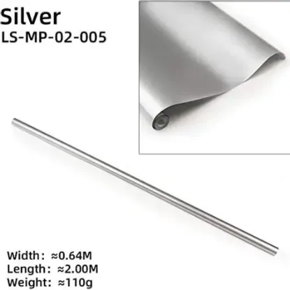 Picture of Dancing Wings LS-MP-02-005 Covering Film - Silver (2m) 