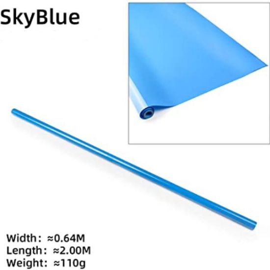 Picture of Dancing Wings LS-MP-02-009 Covering Film - Sky Blue (2m) 