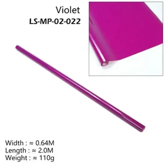 Picture of Dancing Wings LS-MP-02-022 Covering Film - Violet (2m) 