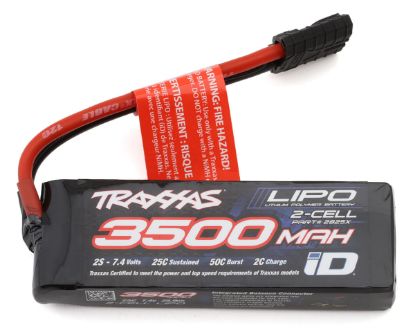 Picture of Traxxas 2825X 2S 7.4V 3500mAh"Power Cell" 25C LiPo Battery w/iD Connector for Mini Maxx