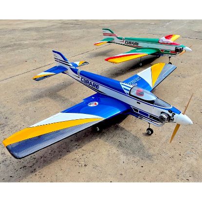 Picture of Seagull SEA428GEAR Curare-Style 64in ARF Classic F3A Pattern .65-.75/60E, Electric Retracts included Blue NEW 2026 
