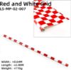 Picture of Dancing Wings LS-MP-02-007 Covering Film - Red White checkerboard (2m)