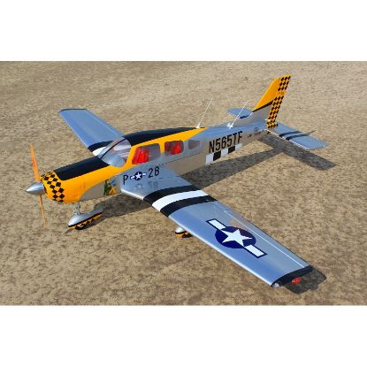 Picture of Seagull SEA424 Piper Cherokee PA-28 Mustang Tribute ARF 87 Inch ARF 35cc NEW 2026