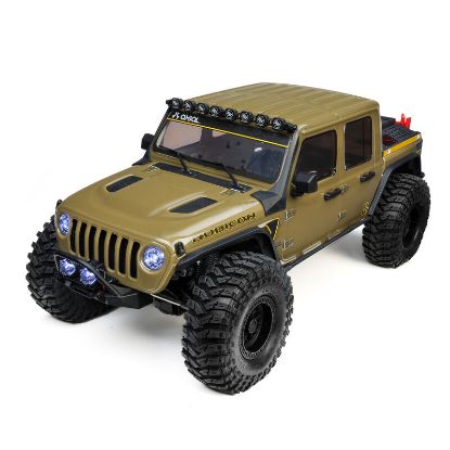 Picture of Axial AXI-2443T2 1/10 SCX10 III Motobilt Waypoint Jeep JT Gladiator 4X4 RTR Brushed Rock Crawler, Green 