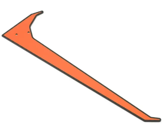 Picture of Goosky GT040150 Vertical Fin (Orange)- RS7