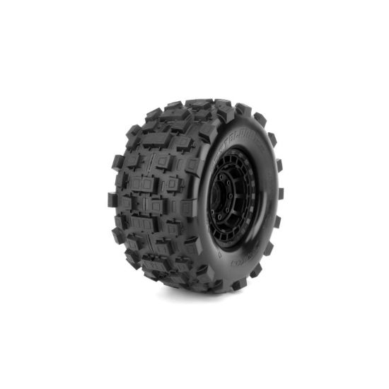 Picture of Jetko JKO5804CBMSGB 1/5 XMT EX-WASTELAND/Claw Rim/Black/Medium Soft/Glued/Blted MTD Tires (2)
