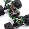 Picture of LOSI LOS01026T1 1/18 Mini LMT 4X4 Brushed Monster Truck RTR, Grave Digger
