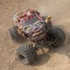 Picture of LOSI LOS01026T4 1/18 Mini LMT Zombie 2S 4X4 RTR Brushed Monster Truck (Battery & Charger Included), Red 
