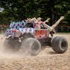 Picture of LOSI LOS01026T4 1/18 Mini LMT Zombie 2S 4X4 RTR Brushed Monster Truck (Battery & Charger Included), Red 