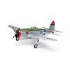 Picture of E-Flite EFL07050 Micro P-47 Thunderbolt 625mm BNF Basic with AS3X+ and SAFE Select