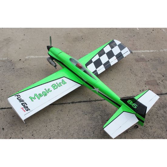 Picture of Seagull SEA380PIPE Magic Bird 46" EF1 Racer/Sport Plane ARF size .32-37 (included Tuned Pipe Muffler suit for OS Engines 46AX, 55AX and GGT10 10cc)  