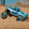 Picture of Arrma ARA4437T2 1/8 QUAKE 4S DSC 4X4 RTR RC Brushless Monster Truck, White/Blue