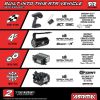 Picture of Arrma ARA4437T1 1/8 QUAKE 4S DSC 4X4 RTR RC Brushless Monster Truck, Black/Red 