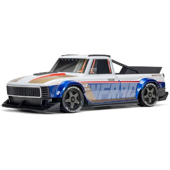 Picture of Arrma ARA2315T1 1/12 ARRMA INFRACTION GROM 3S 80kph+ RTR RC Car Requires Battery and Charger White/Blue