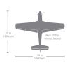 Picture of E-Flite EFL-3359 P-51D Mustang "Big Beautiful Doll" 1.5m BNF Basic with AS3X+ and SAFE Select